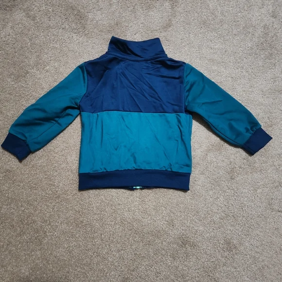 Nike Kids Teal and Navy Hoodie Size 12M - Picture 2 of 4